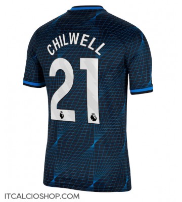 Chelsea Ben Chilwell #21 Seconda Maglia 2023-24 Manica Corta